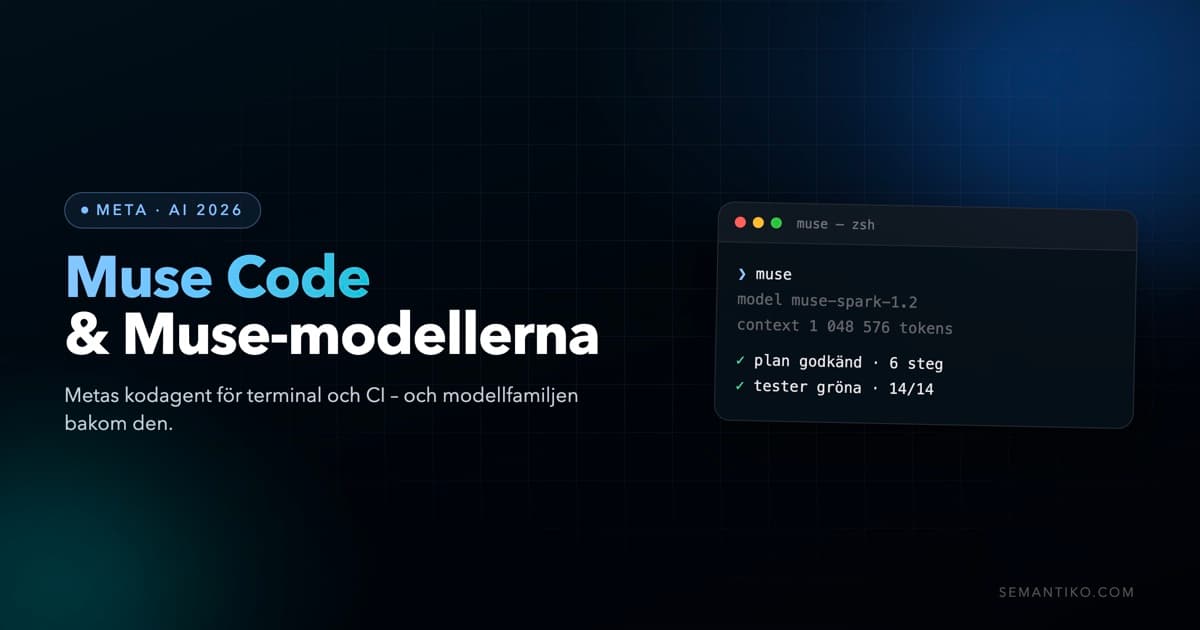 Muse Code: vad företaget behöver kontrollera före val