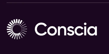 Conscia logotyp – kund hos Semantiko datadriven marknadsföringsbyrå Stockholm