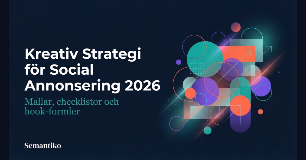 Native annonsering - guide för företag 2026